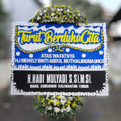 Karangan Bunga Duka Cita Pedurungan